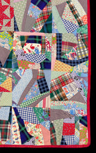 Load image into Gallery viewer, Double Sided Cotton Crazy Quilt