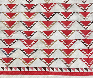 Geese in Flight (variant) Quilt