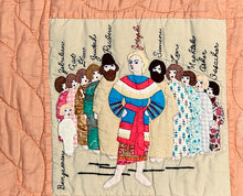 Load image into Gallery viewer, Bible Scenes Crib Quilt