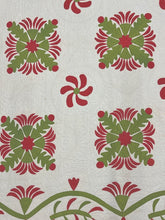Load image into Gallery viewer, Christmas Cactus Applique Quilt