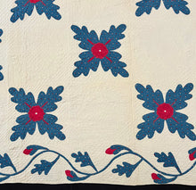Load image into Gallery viewer, Oak Leaf Applique Quilt