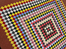 Load image into Gallery viewer, Trip Around the World Quilt