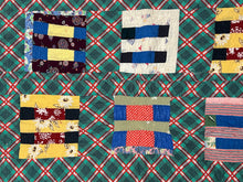 Load image into Gallery viewer, Improvisational Rail Fence (variation) Quilt