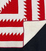 Load image into Gallery viewer, Sawtooth Square Quilt