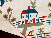 Load image into Gallery viewer, Farm House Folk Art Quilt