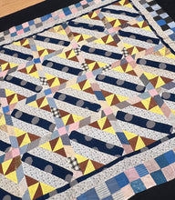 Load image into Gallery viewer, Unknown Design Patchwork Quilt Top