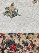 Load image into Gallery viewer, Broderie Perse Medallion, Chintz Borders Quilt