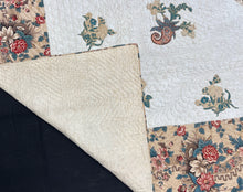 Load image into Gallery viewer, Broderie Perse Medallion, Chintz Borders Quilt
