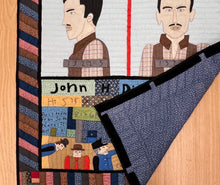 Load image into Gallery viewer, "Crime Does Not Pay" / John Dillinger Quilt