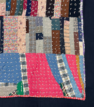 Load image into Gallery viewer, Strippy Crazy Quilt, Reversible