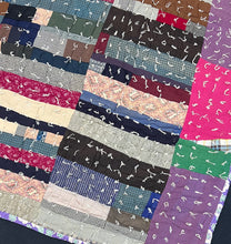 Load image into Gallery viewer, Strippy Crazy Quilt, Reversible