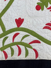 Load image into Gallery viewer, Christmas Cactus Applique Quilt