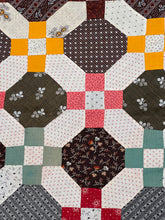 Load image into Gallery viewer, Hexagons Quilt Top