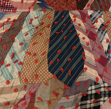 Load image into Gallery viewer, Silk Necktie Quilt