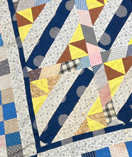 Load image into Gallery viewer, Unknown Design Patchwork Quilt Top