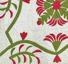 Load image into Gallery viewer, Christmas Cactus Applique Quilt