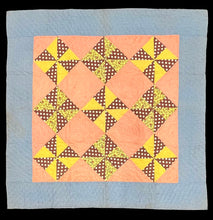 Load image into Gallery viewer, Pinwheel Crib Quilt
