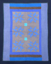 Load image into Gallery viewer, Amish Star Puzzle Crib Quilt