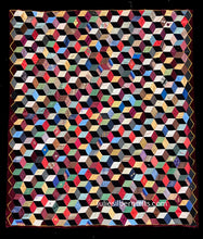 Load image into Gallery viewer, Tumbling Blocks Quilt