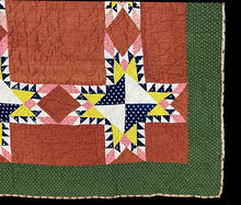 Load image into Gallery viewer, Feathered Star Quilt