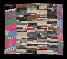 Load image into Gallery viewer, Strippy Crazy Quilt, Reversible