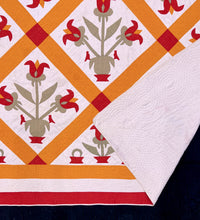 Load image into Gallery viewer, Tulips & Birds Quilt