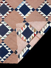 Load image into Gallery viewer, Sawtooth Square Quilt Top