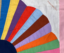 Load image into Gallery viewer, Sampler Summer Quilt with Embroidered Pattern Names