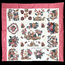 Load image into Gallery viewer, Broderie Perse Sampler Quilt Top
