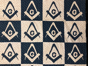 Masonic Quilt Top