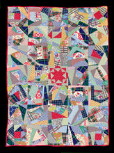 Load image into Gallery viewer, Double Sided Cotton Crazy Quilt

