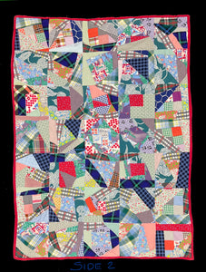 Double Sided Cotton Crazy Quilt