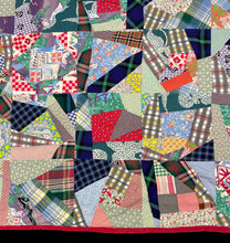 Load image into Gallery viewer, Double Sided Cotton Crazy Quilt
