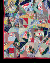 Load image into Gallery viewer, Double Sided Cotton Crazy Quilt
