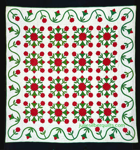 Rose Applique Quilt