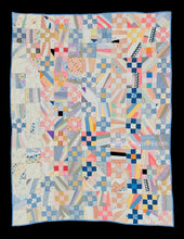 Load image into Gallery viewer, Improvisational Nine Patch Quilt
