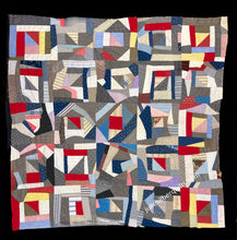 Load image into Gallery viewer, Cotton Crazy Quilt Top
