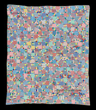 Load image into Gallery viewer, Nine Patch-Hourglass Quilt (Reversible)
