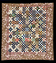 Load image into Gallery viewer, Early Nine Patch, Chintz Border
