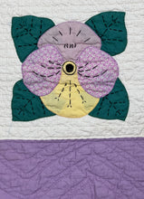 Load image into Gallery viewer, Pansies Quilt
