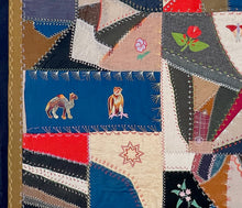 Load image into Gallery viewer, Folk Art Crazy Quilt
