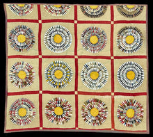 Load image into Gallery viewer, Sunburst Quilt
