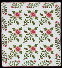 Load image into Gallery viewer, Rose Appliqué Quilt
