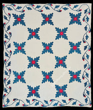 Load image into Gallery viewer, Oak Leaf Applique Quilt
