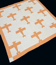 Load image into Gallery viewer, Spirit of St. Louis Airplane Quilt
