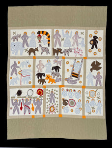 Harriet Powers Bible Quilt (Smithsonian) Reproduction