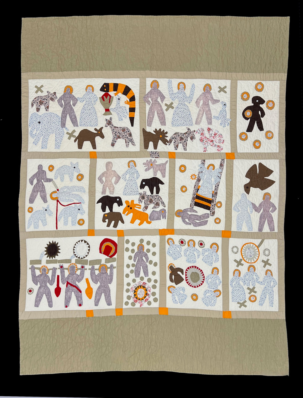 Harriet Powers Bible Quilt (Smithsonian) Reproduction