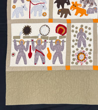 Load image into Gallery viewer, Harriet Powers Bible Quilt (Smithsonian) Reproduction
