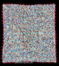 Load image into Gallery viewer, Improvisational Log Cabin Quilt
