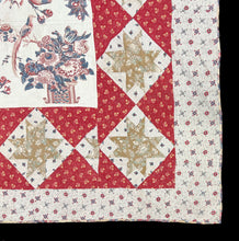 Load image into Gallery viewer, Central Medallion, Broderie Perse Quilt

